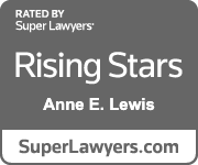 Rated by Super Lawyers | Rising Stars Anne E. Lewis | SuperLawyers.com
